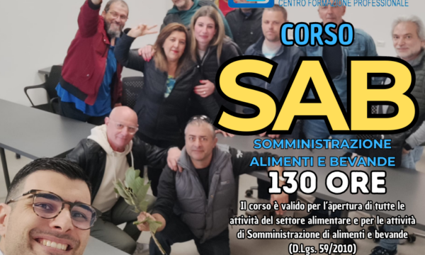 CORSO SAB REC di Somministrazione Alimenti Bevande – Addetto al Commercio -Valido in Tutta Italia – 349.4191179